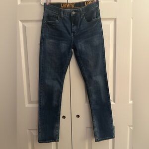 Levi's Blue Slim Fit Jeans with Rich Indigo Tone